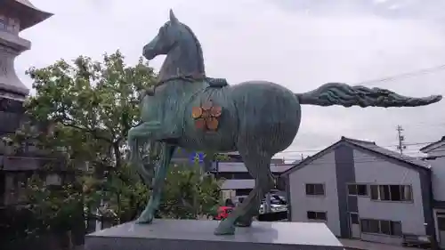 高岡関野神社の狛犬