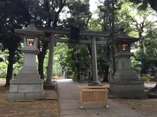 赤坂氷川神社の鳥居