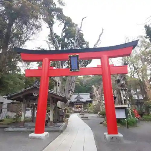 伊古奈比咩命神社の鳥居