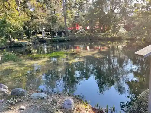 金澤神社の庭園