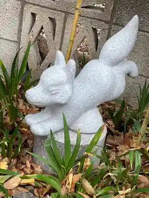 蛇窪神社の狛犬