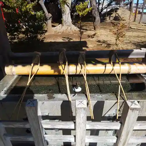 常陸第三宮　吉田神社の手水舎