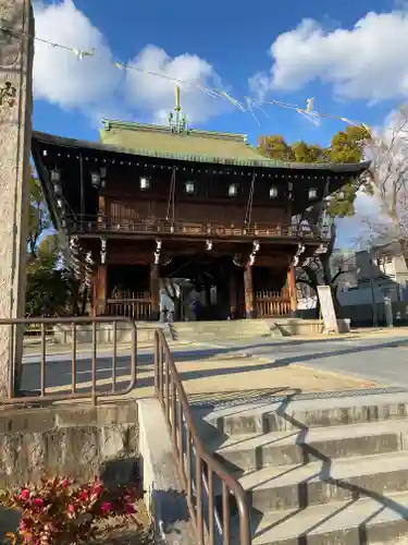 石切劔箭神社の山門