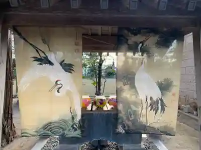 素鵞神社の手水舎