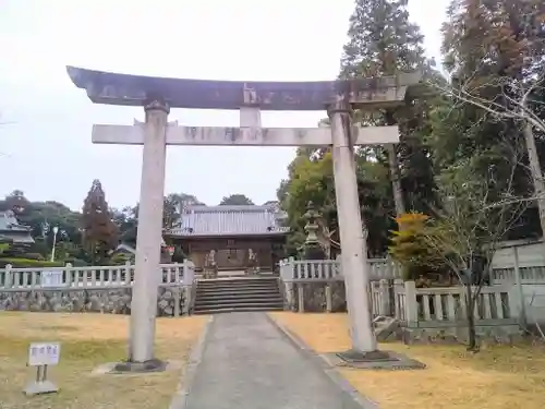 阿久比神社の鳥居