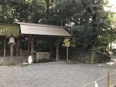 月夜見宮（豊受大神宮別宮）の手水舎