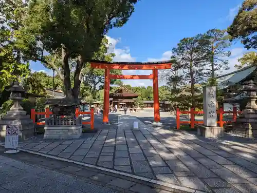 城南宮の鳥居