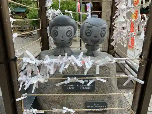 露天神社（お初天神）の像