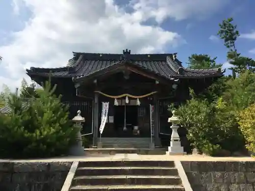 周防國総社宮 佐波神社の本殿