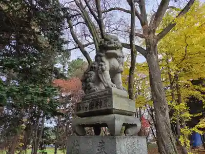 東神楽神社の狛犬