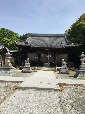 諏訪社の本殿・本堂