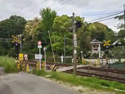 上地八幡宮の周辺