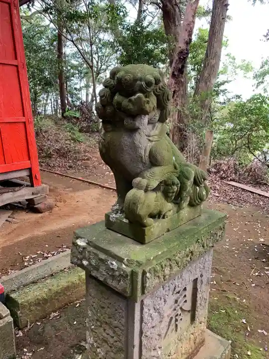 熊野神社の狛犬