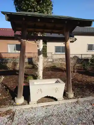 駒形水天宮の手水舎