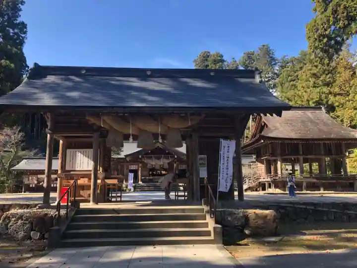 熊野大社の山門・神門