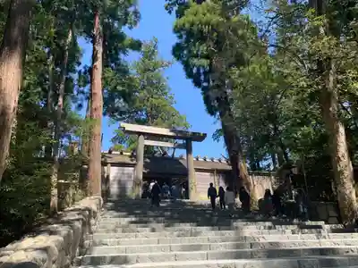 伊勢神宮内宮(皇大神宮)の鳥居