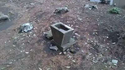 正一位泉沢稲荷神社の手水舎