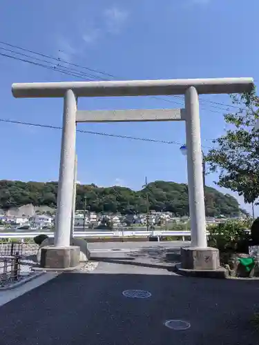 叶神社 (西叶神社)の鳥居