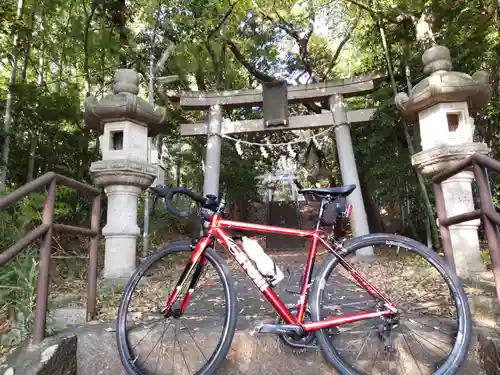 山田神社の鳥居