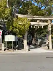 日部神社の鳥居