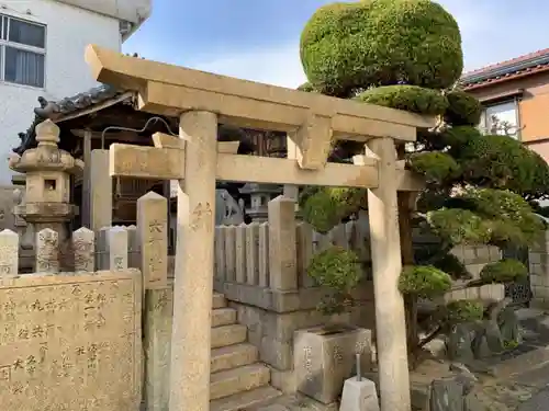 恵比須神社の鳥居