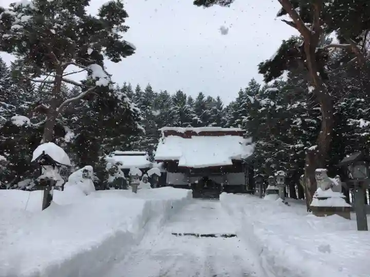 網走神社の本殿・本堂