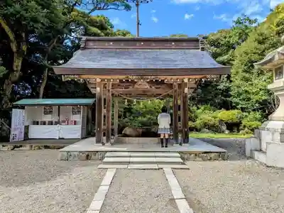 氣多大社の手水舎
