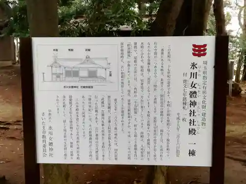 氷川女體神社の歴史