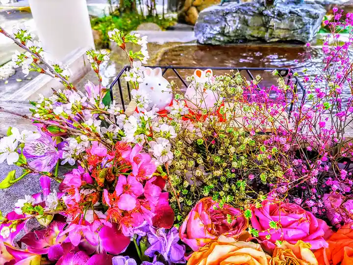 六所宮の手水舎