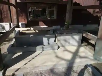 神戸神社の手水舎