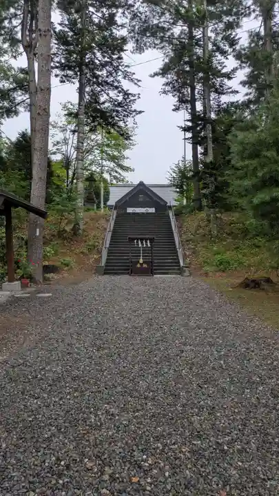 大正神社の庭園