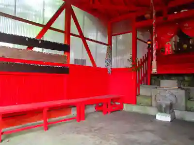 白光稲荷大明神の本殿・本堂