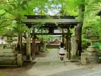 尾州内津妙見寺の山門・神門