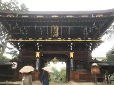 北野天満宮の山門・神門