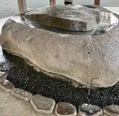 宗像大社の手水舎