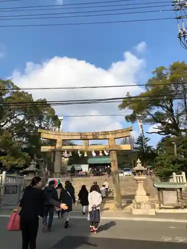 忌宮神社の鳥居