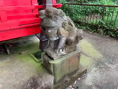 皇神社の狛犬