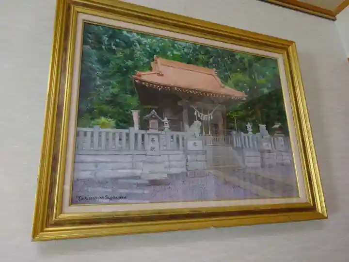 旭鎮守八幡神社の芸術