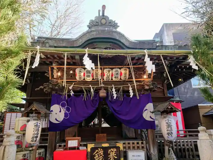 小野照崎神社の本殿・本堂