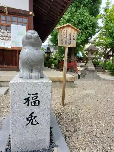 三輪神社の狛犬