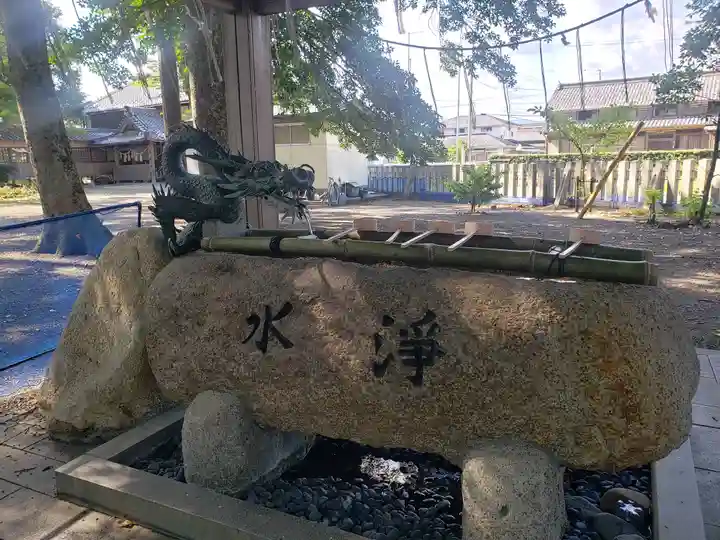多岐神社の手水舎