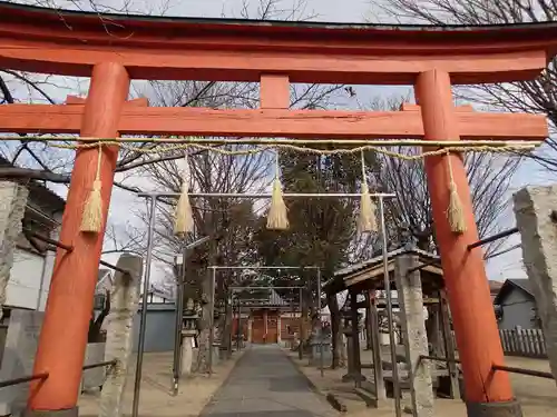 志貴縣主神社の鳥居