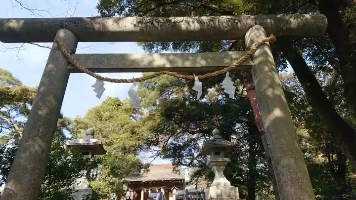 唐澤山神社の鳥居