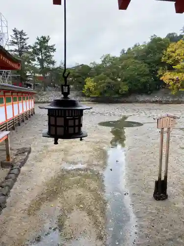 厳島神社の庭園