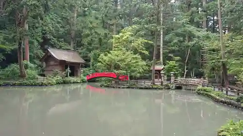 小國神社の庭園