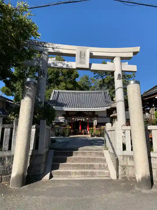 水堂須佐男神社の鳥居