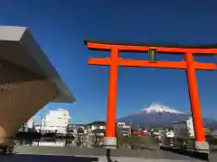 富士山本宮浅間大社の鳥居