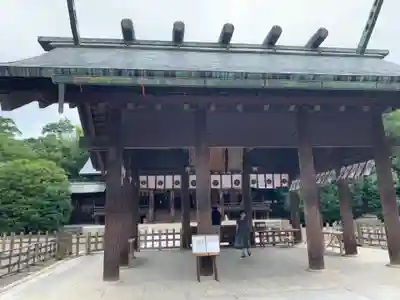 宮崎神宮の本殿・本堂