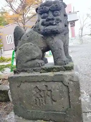 手稲神社の狛犬