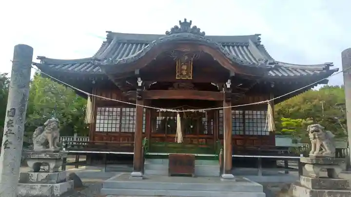 小川八幡宮の本殿・本堂